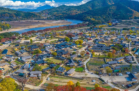 【釜山安東】安東河回村、鳯停寺、藍絲帶5日